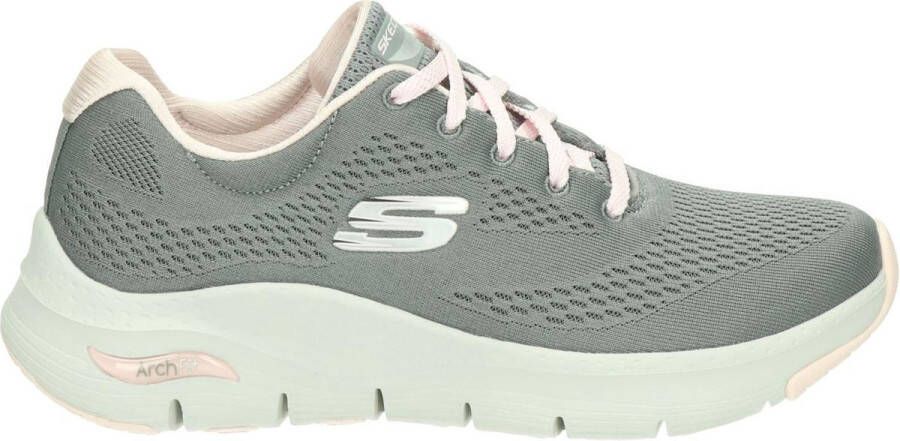 Skechers Arch Fit Big Appeal Dames Sneakers Grey Pink