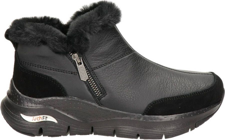 Skechers Arch Fit-Casual Hour Dames Laarzen Zwart - Foto 1