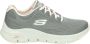 Skechers Arch Fit Big Appeal Dames Sneakers Grey Pink - Thumbnail 1