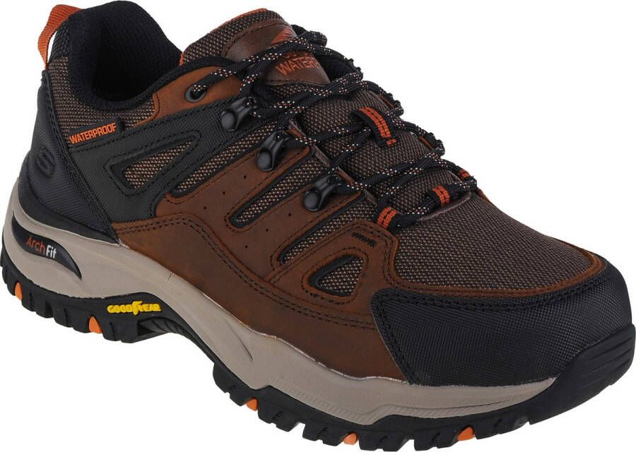 Skechers Arch Fit Dawson heren sneaker Cognac - Foto 1