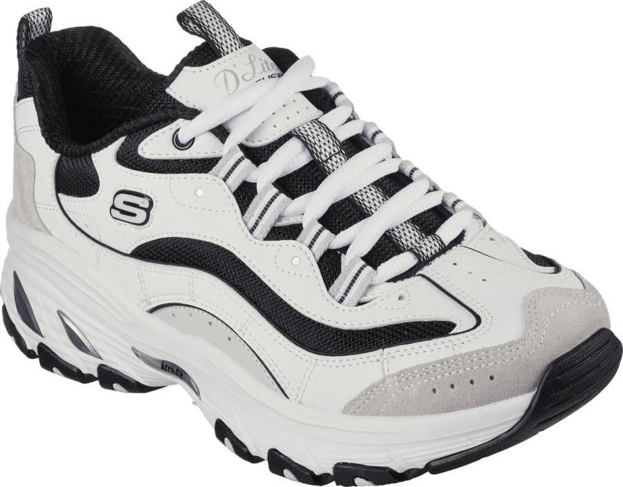 Skechers Arch Fit D'Lites-Lucid Dreams Dames Sneakers Bruin