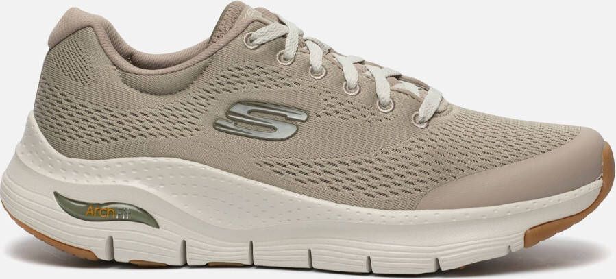 Skechers Arch Fit Sneaker Comfortabel en stijlvol Beige Heren