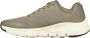 Skechers Groene Textiel Wasbare Sneaker met Arch Fit en AirCooled Memory Foam Groen Heren - Thumbnail 1