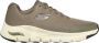 Skechers Groene Textiel Wasbare Sneaker met Arch Fit en AirCooled Memory Foam Groen Heren - Thumbnail 1