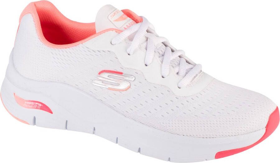 Skechers Arch Fit-Infinity Cool 149722-WPK Vrouwen Wit Sneakers