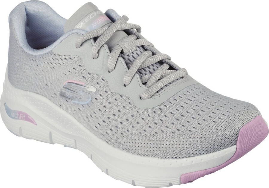 Skechers Arch Fit Infinity Cool Dames Sneakers Grijs