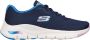 Skechers Arch Fit-Infinity Cool 149722-NVMT Vrouwen Marineblauw Sneakers - Thumbnail 52