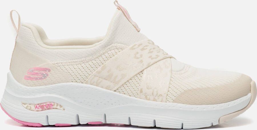 Skechers Arch Fit Modern Rhythm Instapper Vrouwen Beige Maat - Foto 1