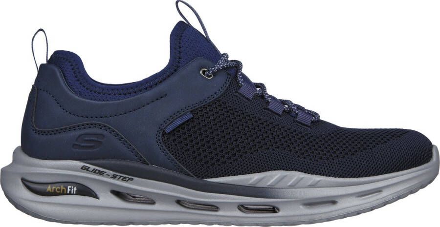 Skechers Arch Fit Orvan Percer Heren Sneakers Donkerblauw