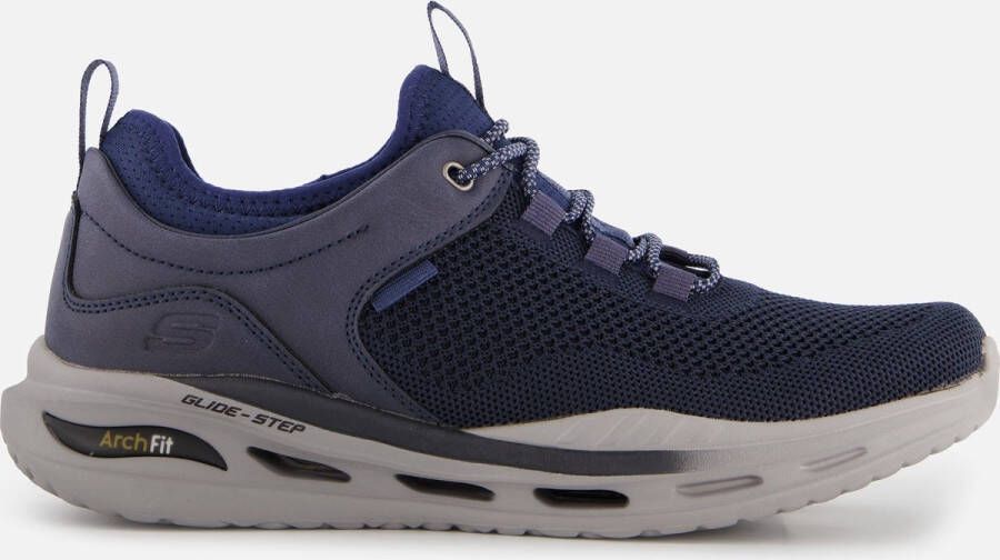 Skechers Arch Fit Orvan Percer Heren Sneakers Donkerblauw