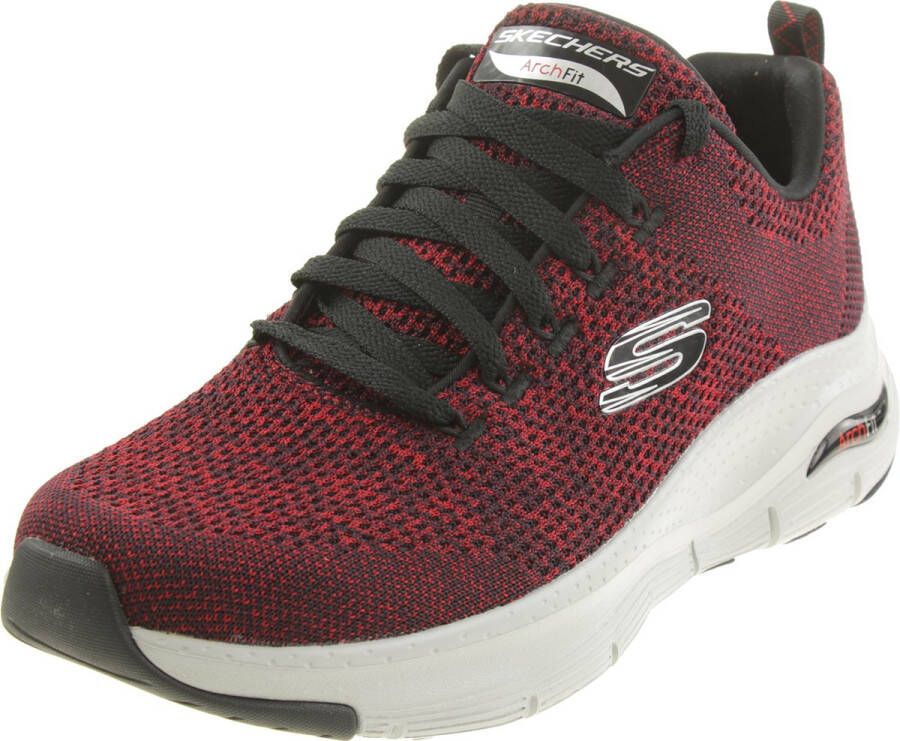 Skechers Arch-Fit PARADYME heren sneaker 232041 RDBK rood zwart