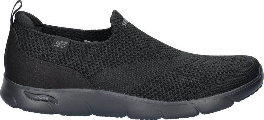 Skechers Skerchers Arch Fit Refine dames instapschoen Zwart