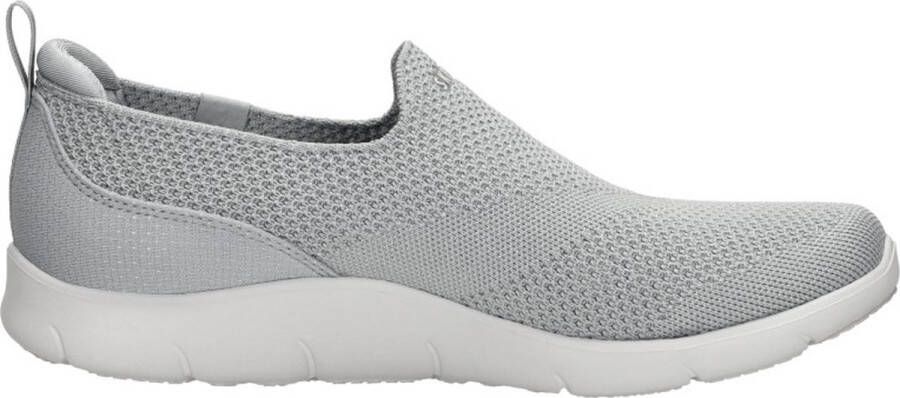 Skechers Grijze Arch Fit Refine Iris Vegan Instapper Gray Dames