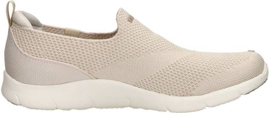 Skechers Beige Arch Fit Refine Iris Vegan Slip-On Beige Dames