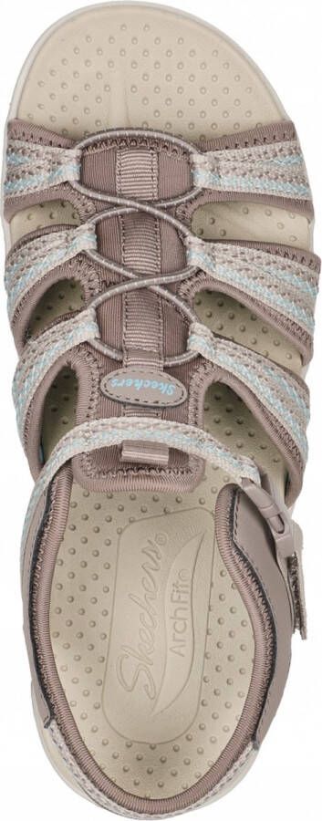 Skechers ArchFit Reggae Groundbreaking dames sandaal Taupe