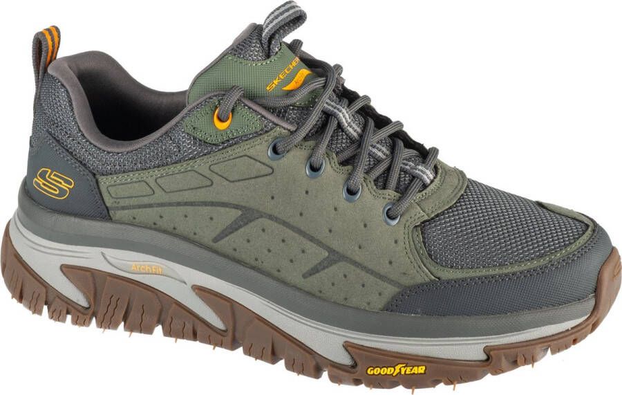 Skechers Arch Fit Road Walker 237488-GRN Mannen Groen Sneakers