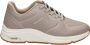 Skechers Fumette Stijlvolle Sneakers voor Modebewuste Vrouwen Beige Dames - Thumbnail 1