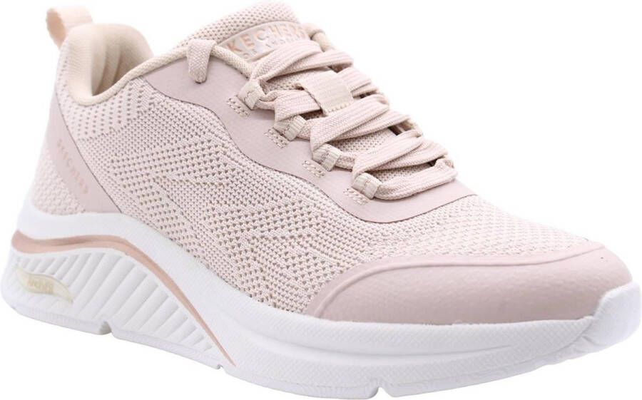 Skechers Stijlvolle Sneaker voor Modieuze Vrouwen Beige Dames