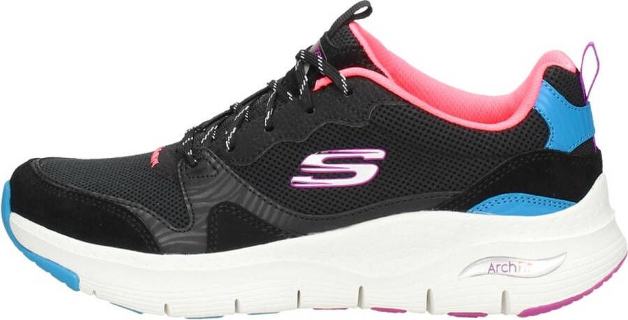 Skechers Arch Fit Sneakers Laag zwart