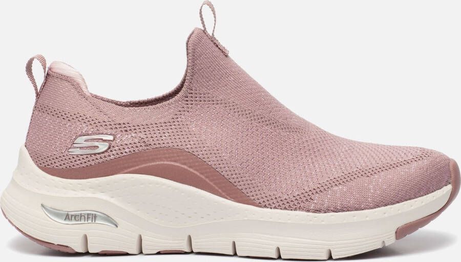 Skechers Arch Fit Keep it up instapper Roze Dames