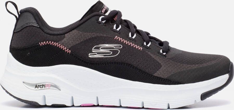 Skechers Sneakers Zwart Synthetisch 111224 Dames Kunstleer