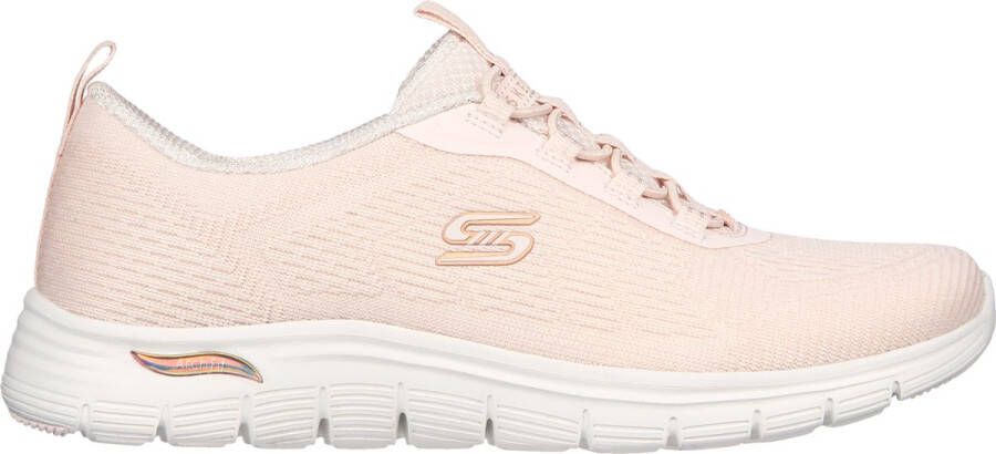 Skechers Arch Fit Vista Gleaming Dames Sneakers Roze - Foto 1