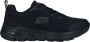 Skechers Arch Fit Slip-Resistant Sneaker Black Dames - Thumbnail 6