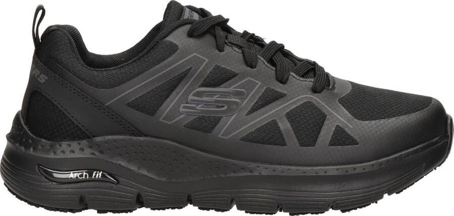 Skechers Arch Fit SR-Axtell 200025EC-BLK Mannen Zwart werkschoenen