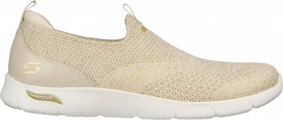 Skechers ARCH FIT REFINE SHOWCASE Natural Gold