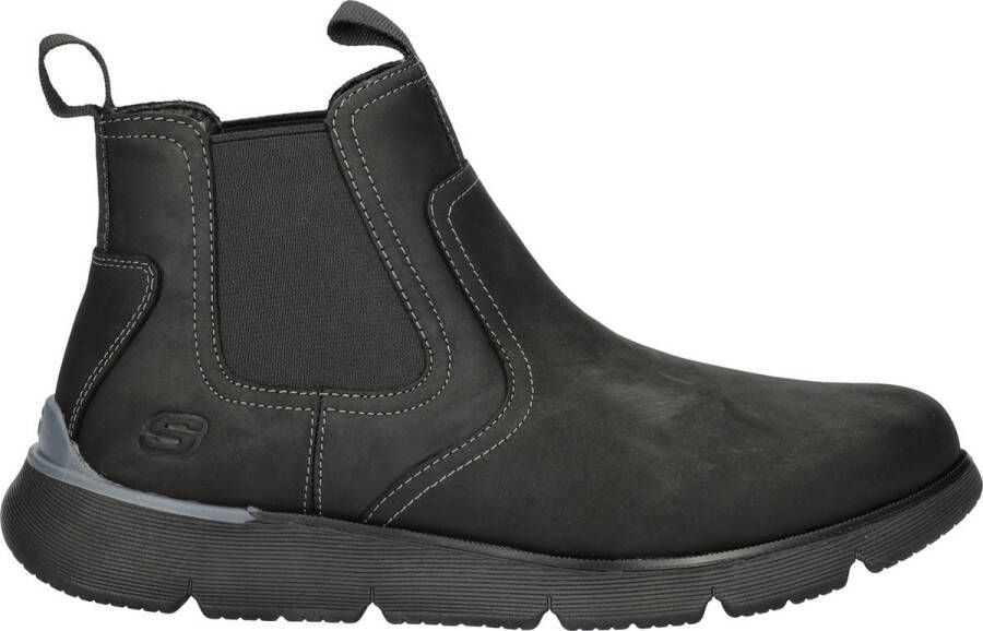 Skechers Klassieke Chelsea Boots Augustino Paulo Black Heren