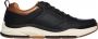 Skechers Benago Treno sneakers zwart Leer Heren - Thumbnail 3