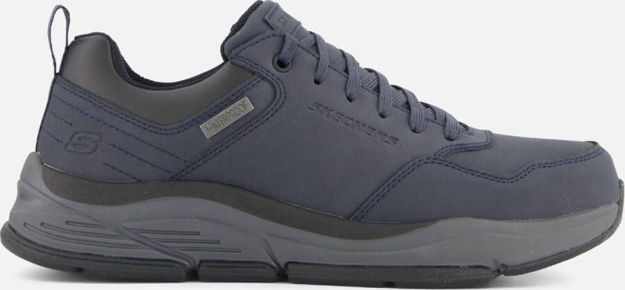 Skechers Waterdichte Relaxed Fit Benago Heren Sneaker Blauw Heren