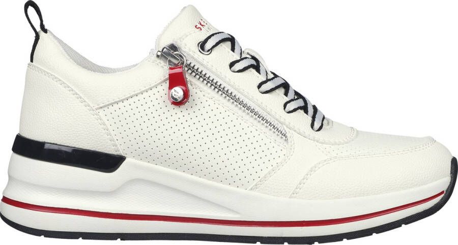 Skechers Sportieve Chic Sneakers voor Vrouwen White Dames