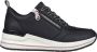 Skechers art 177335 BLK zwart met veter en rits en sleehak - Thumbnail 1