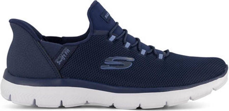 Skechers Blauwe sneaker PURE GENIUS PURE VIBES