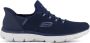 Skechers Blauwe sneaker PURE GENIUS PURE VIBES - Thumbnail 2