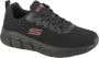 Skechers Bobs B Flex Chill Edge 118106-BBK Mannen Zwart Sneakers - Thumbnail 1