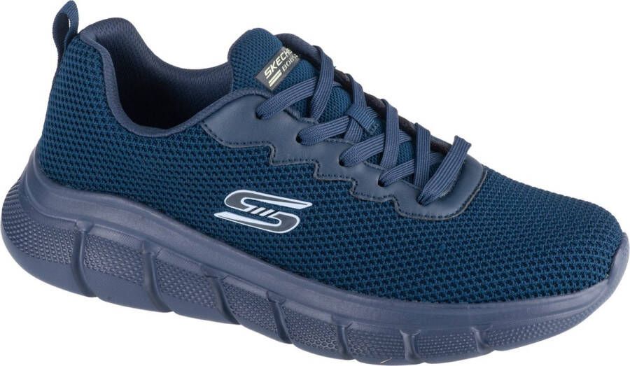 Skechers Bobs B Flex Chill Edge 118106-NVY Mannen Marineblauw Sneakers