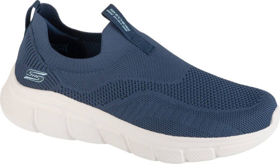 Skechers Bobs B Flex Frigid Edge 118107-NVY Mannen Marineblauw Sneakers