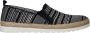 Skechers Bobs Flexpadrille 3.0 Island Muse Instappers Dames Zwart - Thumbnail 3