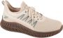 Skechers Bobs Geo 118171-NTMT Mannen Beige Sneakers Sportschoenen - Thumbnail 1