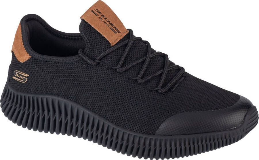 Skechers Bobs Geo-City Dapper 118173-BBK Mannen Zwart Sneakers Sportschoenen