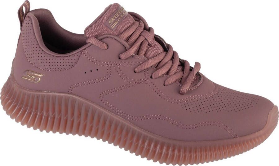 Skechers Bobs Geo How Marvelo MVE Vrouwen Rood Sneakers Sportschoenen