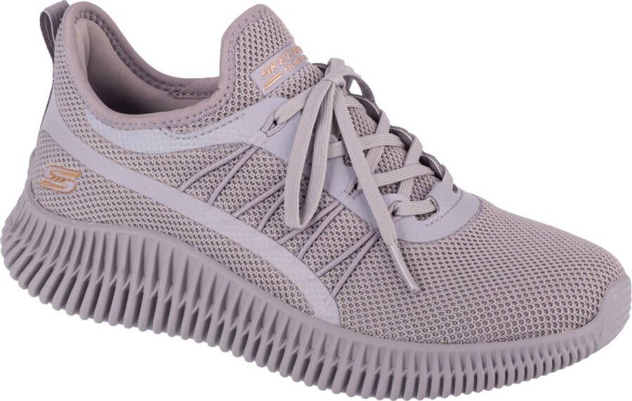 Skechers Bobs Geo-New Aesthetics 117417-QUAL Vrouwen Purper Sneakers Sportschoenen