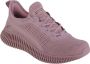 Skechers Bobs Geo-New Aesthetics 117417-ROS Vrouwen Roze Sneakers Sportschoenen - Thumbnail 6