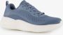 Skechers Bobs Infinity dames sneaker blauw Extra comfort Memory Foam - Thumbnail 1