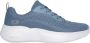 Skechers Bobs Infinity dames sneaker blauw Extra comfort Memory Foam - Thumbnail 4