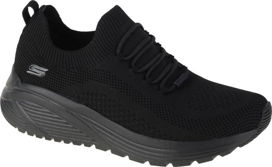 Skechers Bobs Sparrow 2.0 Allegiance Crew sneakers Zwart Extra comfort Memory Foam