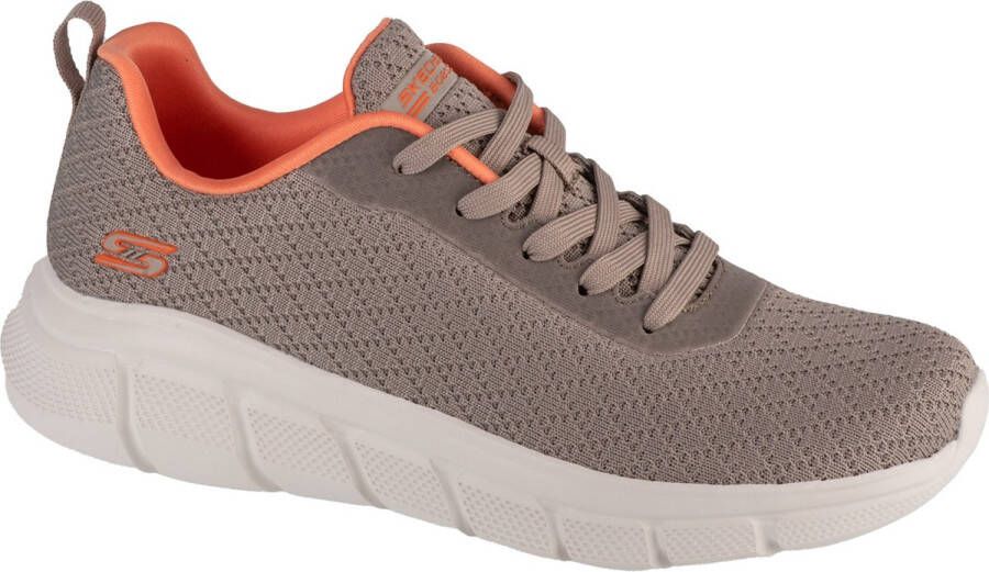 Skechers Bobs Sport B Flex Quick Pivot 117328-TPE Vrouwen Grijs Sneakers Sportschoenen