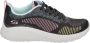 Skechers Sports Trainers for Women Bobs Suad Black - Thumbnail 1